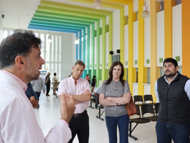 Concejales visitaron el Hospital Municipal �Dr. H�ctor Cura�